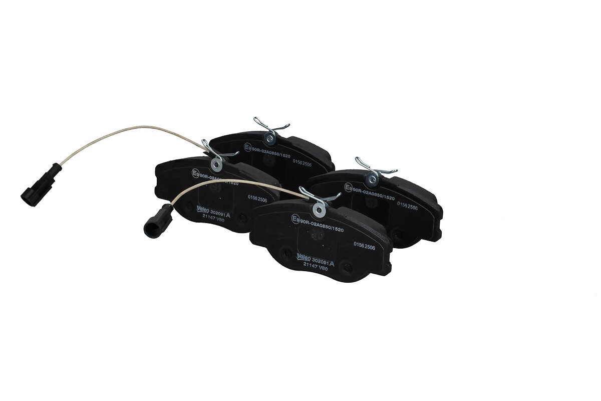Jeu de 4 plaquettes de frein VALEO ref. 302091A